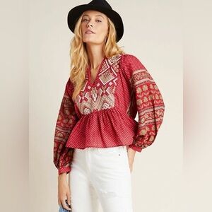 Anthropologie Keira Top (Size 10)